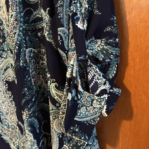 EUC Simply Emma 2X Tunic length blouse - Picture 3 of 5